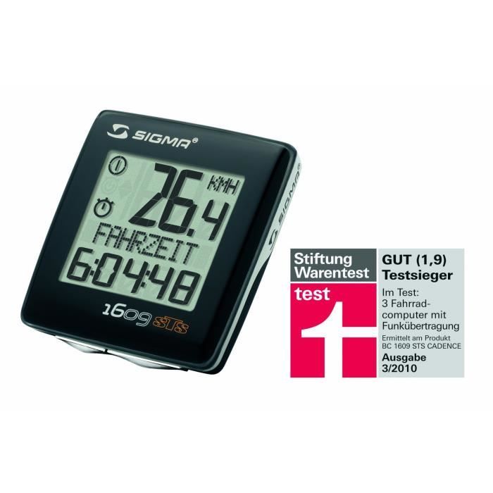 Sigma bc 1609 sts cadence discount
