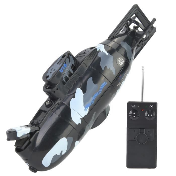 KK Nouveau mini bateau télécommandé haute vitesse, bateau de piscine Rc avec bat