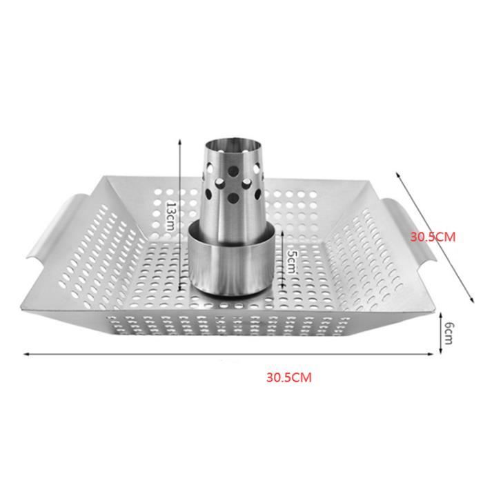 Support Rôtissoire Poulet Bière En Acier Inoxydable – Grill Vertical BBQ Pour Volaille Juteuse Et Croustillante