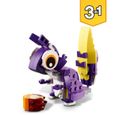 LEGO® 31125 Creator 3 en 1 Fabuleuses Créatures De La Forêt, Du Lapin à la Chouette en Passant par l'Écureuil, Figurines d'Animaux-2