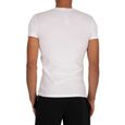 Emporio Armani T-shirt Lounge Crew, Blanc, Homme-2