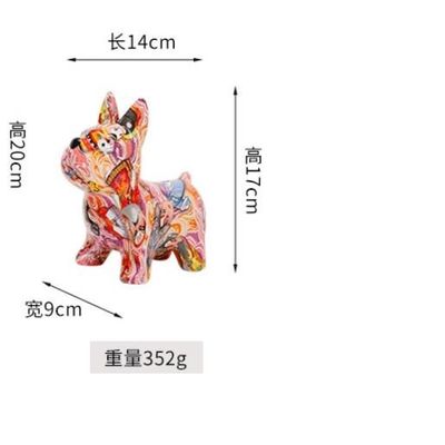 LOVIVER Chihuahua Statuette Graffiti Peint, Chien Statue Décor À La Maison, Ornement Chien LOVIVER Chihuahua Statuette Graffiti Peint, Chien Statue Décor À La Maison, Ornement Chien