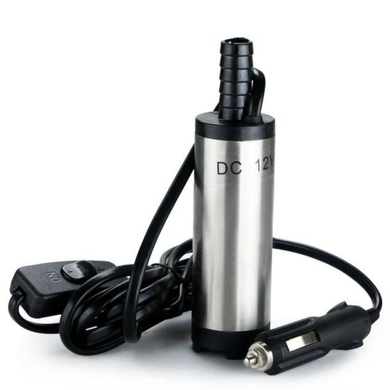 AUN-Mini Portable électrique de pompe à huile avec le filtre pour le  transfert diesel de carburant d'eau DC 12V 38mm - Cdiscount Bricolage