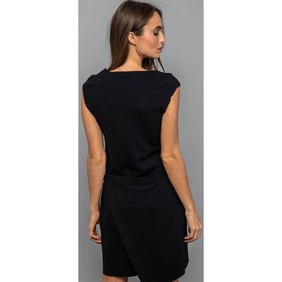 robe noir sans manche