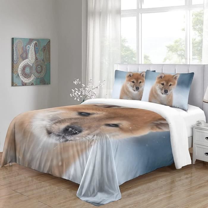 Housse De Couette - Dalmatien - 140 X 200 Cm - Multicolore - Microfibre - Contemporain - Maison