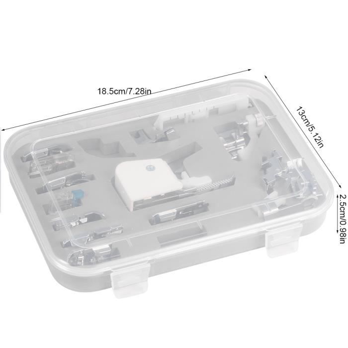 Pied De Biche Pour Machine à Coudre Singer Janome, 2.3x1.7cm, 1 Pièce - Foto 7