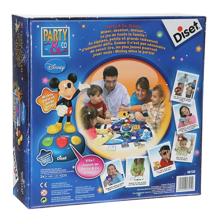 Party & Co édition Disney - jeu de société - jeu de plateau et ambiance -  famille - à partir de 4 ans - 2 joueurs et + : : Jeux et Jouets