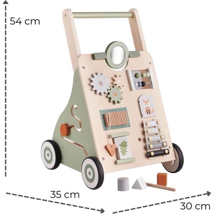 Trotteur en bois bébé cheap