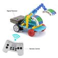 Blocs RC, kit de construction pour véhicule robot. Construisez votre véhicule et contrôlez-le avec la télécommande sans fil.-3