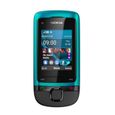 outd-Nokia C2-05 Débloqué Réseau 2G 2 "GPRS Appareil Photo Téléphone Portable MP3 Bluetooth [bleu]-3