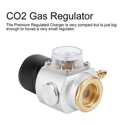 Co2 Régulateur haute pression Jauge Bouteille de gaz Régulateur de