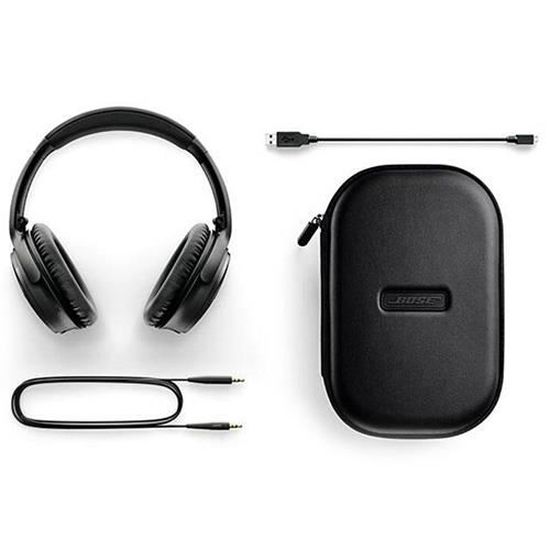 BOSE QC35 Casque antibruit ANC Ecouteurs sans fil Durée de vie prolongée /  Port confortable / Bluetooth 4.2 - Noir - Cdiscount TV Son Photo