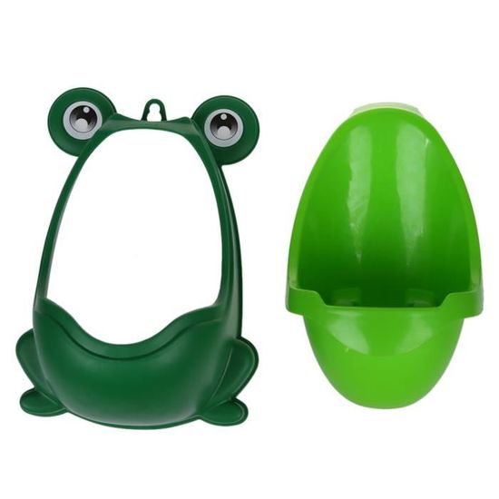 pissotiere Motif Grenouille de Grande Capacit/é avec 1M de Tuyau pour Enseigner au bebe garcon /à Aller au Toilette PiPi Urinoir Enfant Portable Pissoir Enfant vert
