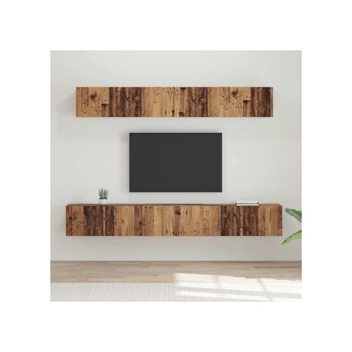XDXINY Meuble TV suspendu en bois massif pour salon, maison, table basse suspendue, support TV, 140, 160, 180, 200, 220, 240 cm, plusieurs tailles ( blanc pierre, 140 x 20 x 24 cm