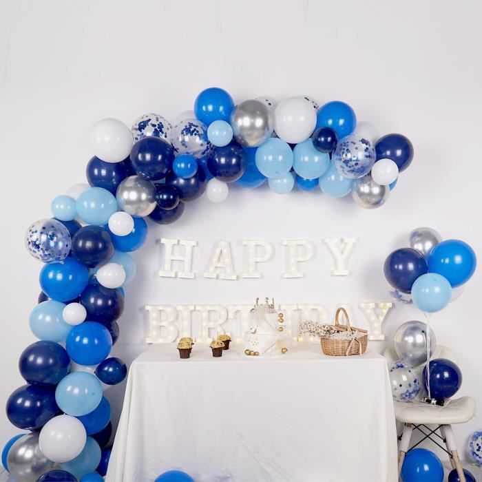 Ballon Nacrés – Couleur Bleu Ciel – Fiestamagic
