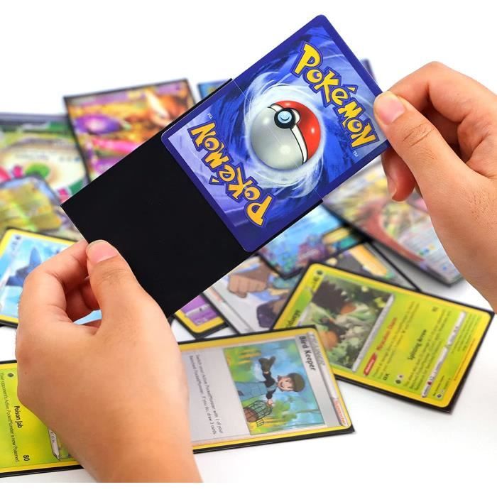 100 Pcs Protege Carte pour Pokemon, Pochette Carte Individuel Standard  Card, 91 * 66mm pour Magic The Gathering, Cartes Pokémon - Cdiscount  Beaux-Arts et Loisirs créatifs