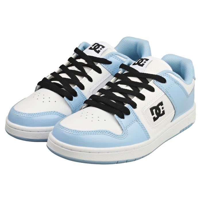 Baskets - DC Shoes - MANTECA 4 - Femme - Textile - Boucle de serrage Bleu  blanc - Cdiscount Chaussures