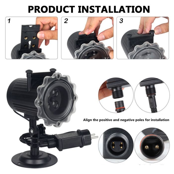 Projecteur De Décorations D'Halloween 2025 Améliorées Pour Extérieur