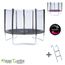 Gris//Rose Happy Garden Matelas de Protection r/éversible pour Trampoline /Ø305cm ADELA/ÏDE