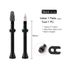 1 Paire 60mm Vannes Tubeless en Alliage daluminium Remplacement pour VTT