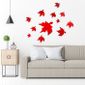 3d Sticker Miroir Mural Stickers Muraux Cuisine Salon Stikers Muraux Chambre Enfant Sticker Mural Home Decor Erable Rouge Achat Vente Stickers Cdiscount