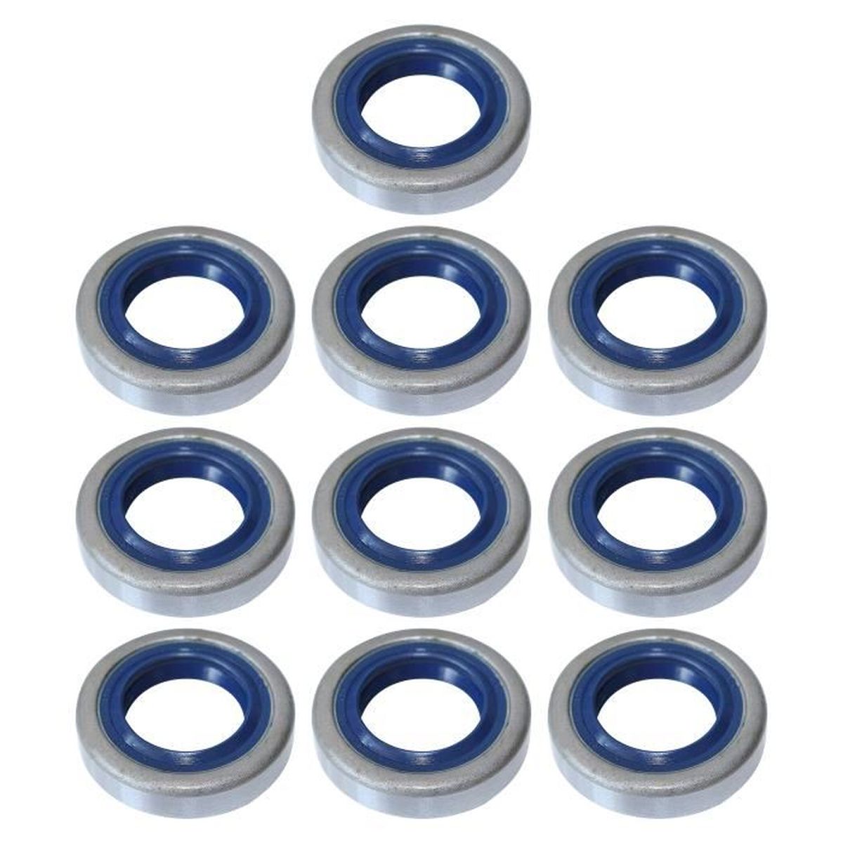 Placez Des Garnitures Noires D'isolement Joints Pour Les Cylindres Hydrauliques Pour Industriel