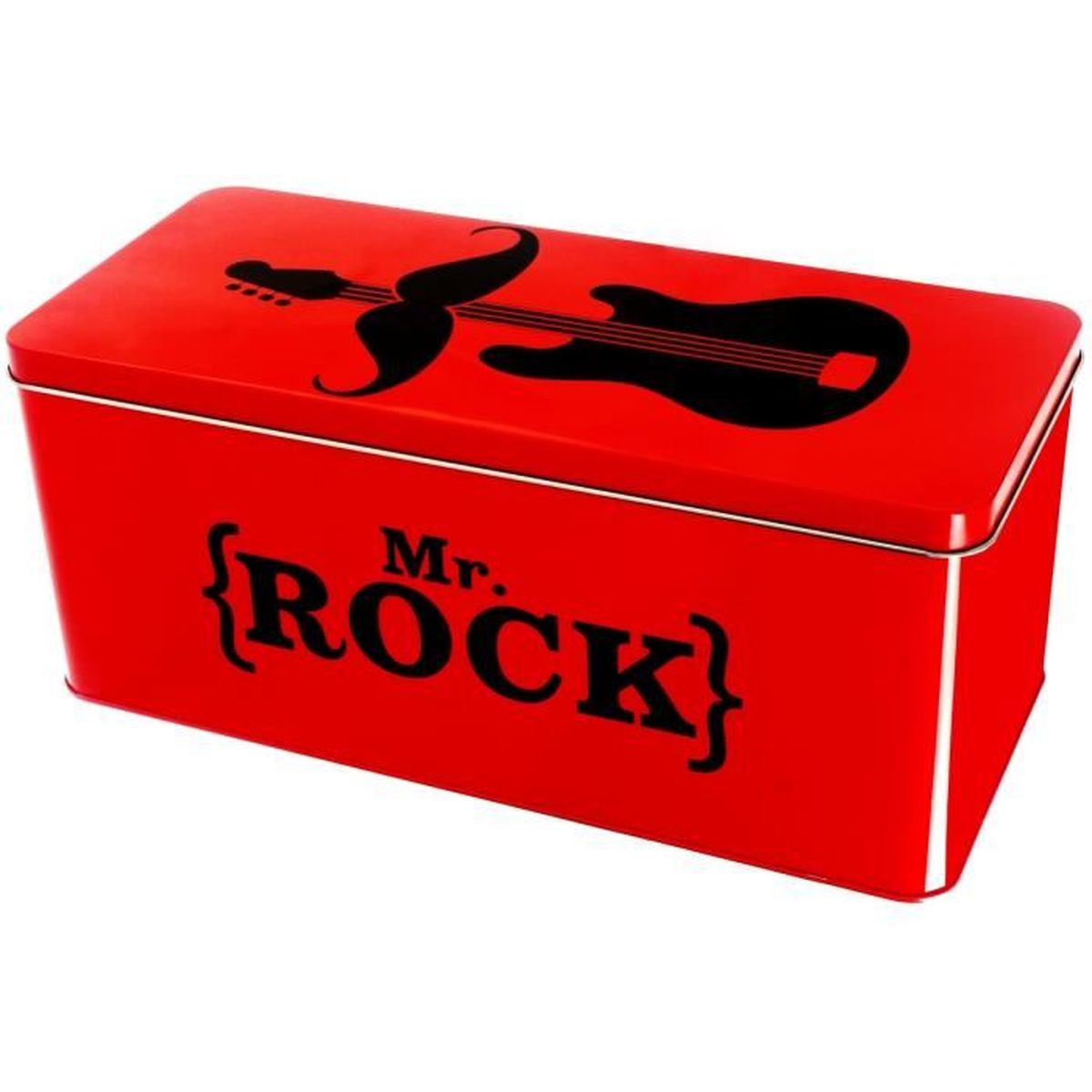 Boite De Rangement En Metal Monsieur Rock Ideal Pharmacie