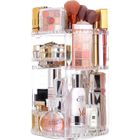 BOURJOIS Organisateur Maquillage Rotatif 360° Rangement Cosmétique pour Rouge à Lèvres, Boîte de Maquillage Présentoir Cosmétique de