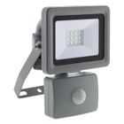 ZENITECH Projecteur LED + détecteur de mouvement 10W 850lm - Gris - Elexity