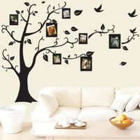 STICKERS - Papier peint amovible stickers muraux minimaliste photo arbre salon chambre papier peint