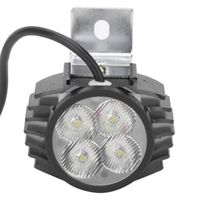 Cuque phare rond de moto Moto LED phare avant lampe frontale IP65 étanche 1000LM pour ATV UTV Scooter