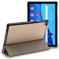 ebestStar ® pour Huawei MatePad T 10, T 10S - Housse PU SmartCase Tablette Etui veille auto PU, Or / Doré