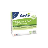 Tablettes lave-vaisselle 3 en 1 x60 600 g ECODOO