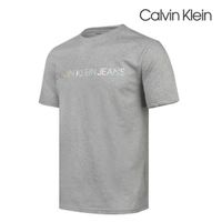 Calvin Klein T-Shirt  Hologram Logo Gris
