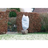 NATURE Housse d'hivernage 50 g/m² - Ø 100 cm x 1,50 m - Blanc