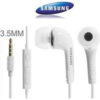 Véritable Original Samsung Blanc EHS64AVFWE Écouteurs intra-auriculaires Kit pieton (Bulk)) - 0643819114126