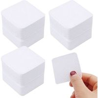 300 Pièces Lingettes à Ongles Carré, Lingettes Non Pelucheuses, Carré Lingette En Cellulose, Sans Scories, Wipes à Ongles Pour Colle à Cils Nettoyage