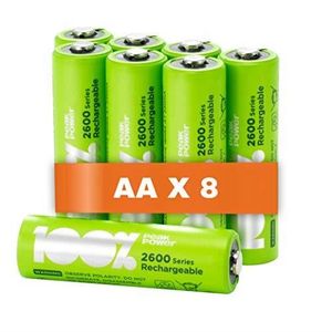 Piles rechargeables AA/HR6 1600mAh 1,2V CARREFOUR : le lot de 4