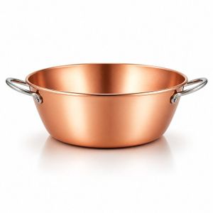 Bassine à Confiture CopperGarden 26cm Cuivre Massif 3L - Fabriquée Au Portugal