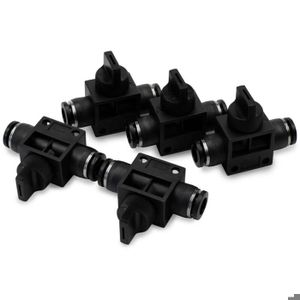 Lot De 5 Raccords Pneumatiques En Y 10mm IQS - Connexions Rapides Et Solides Pour Air Comprimé