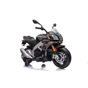 MOTO - SCOOTER Moto électrique pour enfants Aprilia Tuono V4 Noir