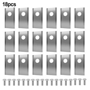 ACCESSOIRE - CONSOMMABLE - PIECE DETACHEE TONDEUSE 18pcs Stainless Steel Blades Replacement For Worx 