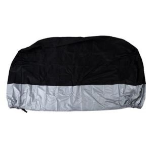 Housse Bache MOTO Couvre-Moto velo VTT scooter Taille L 225cm Noir impermeable