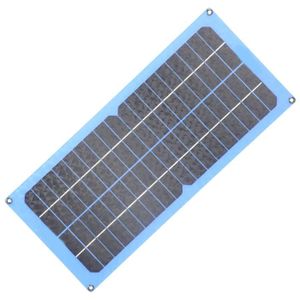 KIT PHOTOVOLTAIQUE Duokon Kit de panneau solaire portable Chargeur portable de module photovoltaïque flexible de kit de panneau solaire pour la