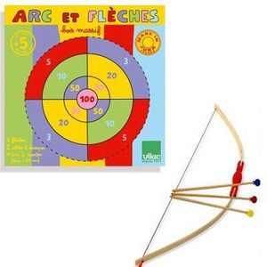 Ensemble de tir à l'arc pour Enfants avec Un Arc, des flèches et Un Support  pour Cible Inclus - Grand Jeu de Jardin en Plein air - Cdiscount Jeux -  Jouets