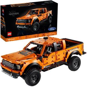 ASSEMBLAGE CONSTRUCTION LEGO® 42126 Technic Kit Ford F-150 Raptor, Maquette de Voiture à Construire, Cadeau pour Adulte, Modélisme Voiture