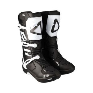 CHAUSSURE - BOTTE Bottes moto cross enfant Leatt 3.5 - noir/blanc - 38