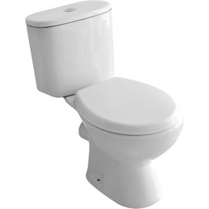 WC - TOILETTES ONDEE - Pack WC TANAO avec bride SH - H72,5xl36x66,5cm - Céramique blanche