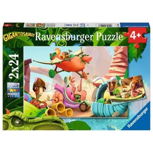 PUZZLE Puzzles Gigantosaurus - Ravensburger - Rocky, Bill