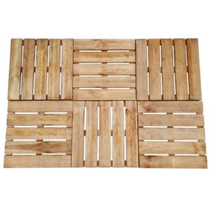 Dalle Terrasse En Bois 100x100 Achat Vente Pas Cher